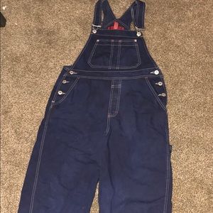 Gloria Vanderbilt Overalls medium size Newly Dyed